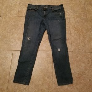 Loft size 16 boyfriend jeans